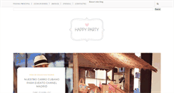 Desktop Screenshot of happyparty-es.com