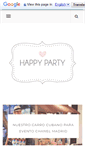 Mobile Screenshot of happyparty-es.com